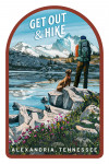 Alexandria, Tennessee - Painterly - Get Out & Hike - Contour