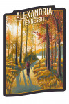 Alexandria, Tennessee - Walk in the Woods - Day Hike - Contour