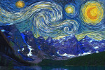 Starry Night - Canadian Rockies