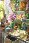 Garden Apothecary - Oil Painting