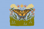 Boho Colorblock - Eastern Tiger Swallowtail