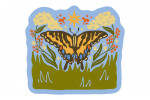 Boho Colorblock - Eastern Tiger Swallowtail - Contour
