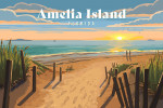Amelia Island, Florida - Painterly - Sand Soul Sun - Beach Path
