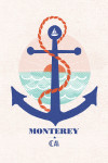 Monterey, California - Dockside Series - Anchor