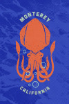 Monterey, California - Dockside Series - Squid