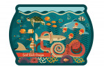 Seal Rock, Oregon - Geometric - Marine Life - Contour