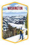 Washington - Painterly - Enjoy The View - Contour