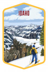 Idaho - Painterly - Enjoy The View - Contour