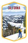 California - Painterly - Enjoy The View - Contour
