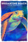 Brigantine Beach, New Jersey - Vivid - Sea Turtle