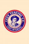 Vintage Sticker - Buffalo Bill - Cody Trading Company