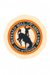Vintage Sticker - Buffalo Bill - Cabin Camp - Contour