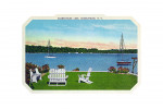 Skaneateles, New York - View of the Lake - Contour