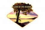 Lake of the Ozarks, Missouri - Canoe & Lake at Sunset - Contour