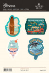 Cape May, New Jersey - Coastal - Sticker Sheet - 112153, 149792, 116203, 140351