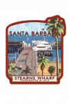 Santa Barbara, California - Stern's Wharf - Contour