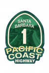Highway 1, California - Santa Barbara - Pacific Coast Highway Sign - Contour