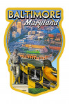 Baltimore, Maryland - Baseball Montage - Contour