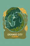Orange City, Florida - Boho Colorblock - Manatee