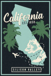 Silicon Valley, California - State Outline - Urban Traveler