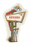 Nevada - Vintage Linework - Alien - Contour