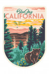 Blue Jay, California - Explorer Series - Bear & Mountains - Contour