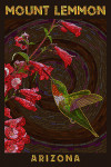Mount Lemmon, Arizona - Mosaic - Hummingbird