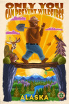 Alaska - Smokey Bear & Friends - Only You - Mid-Century Inspired