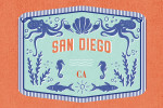 San Diego, California - Dockside Series - High Tide