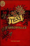 Vintage Book Cover - Tess Of The D'Urbervilles