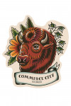 Commerce City, Colorado - American Traditional - Bison - Contour