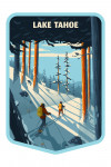 Lake Tahoe, California -  Better on Foot - Snowshoeing - Contour