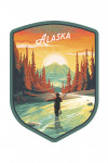 Alaska - This is Living - Fishing with Mountain - Contour
