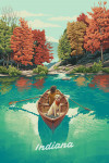 Indiana - Quiet Explorer - Boating - Fall