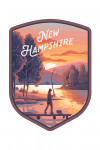 New Hampshire - This is Living - Fishing with Hills - Contour