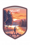 Maine - This is Living - Fishing with Hills - Contour