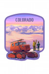 Colorado - Painterly - Snowcat - Contour