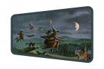 Salem, Massachusetts - Ye Salem Witches in Flight - Contour
