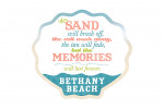 Bethany Beach, Delaware - Beach Memories Last Forever - Contour