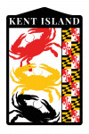 Kent Island, Maryland - Crabs - Flag Pattern - Contour