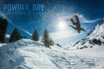 Powder Day - Sierra Nevada, California - Photography - Snowboarder Jumping