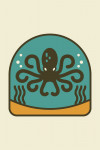 Simple Vector - Pacific Octopus