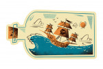 Midcentury - Pirate Ship - Contour