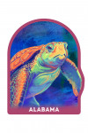 Alabama - Vivid - Sea Turtle - Contour