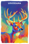 Louisiana - Vivid - White Tailed Deer