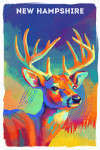 New Hampshire - Vivid - White Tailed Deer