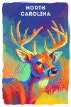 North Carolina - Vivid - White Tailed Deer