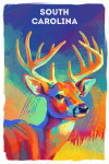 South Carolina - Vivid - White Tailed Deer