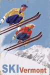Vermont - Vintage Skiers