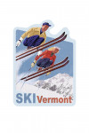 Vermont - Vintage Skiers - Contour